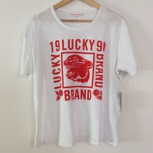 Lucky Brand | Burnout Tee L